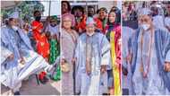 6 photos, videos show Alaafin of Oyo's public sightings in 2022 before demise, attends daughter's graduation