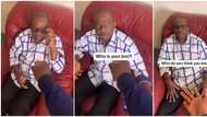 "Are you normal?" Video shows Nigerian dad's reaction after grown son called him 'bro' in UK