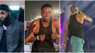 “Everybody go smell am for my area”: Video as Man who grabbed Davido’s singlet at Timeless concert rejoices
