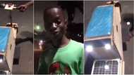Boy builds electric motorbike from wood that uses solar energy to run, his video amazes people
