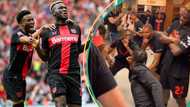 Bundesliga: Boniface, Tella bring Naija vibes to Leverkusen’s dressing room after 1st win in 119yrs