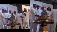60th birthday: The first time I'll cut a cake in my life, Kanayo leaves fans gushing as he shares sweet video