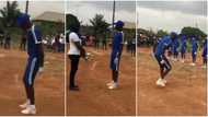 Na quarrel? Boy in blue causes stir at inter-house sports, his march-past looks like dance in stunning video