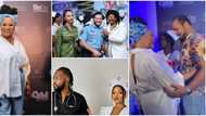 Celebs storm movie premiere dressed as doctors, nurses, Sola Sobowale, Ramsey Nouah get fans gushing