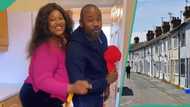 Nigerian couple who moved to the UK shows key to their new house, celebrates and dances