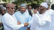 2023 rumours surface as Senator Kabiru Marafa meets Atiku at Asokoro Mosque