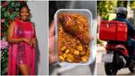 “People are hungry,” Gbemi O says as she shares how dispatch rider stole 5 packs of food from an order