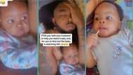 Mum who asked husband to watch over baby returns home to meet him sleeping while baby stayed awake