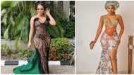 Celebrity wedding guest styles: Priscilla Ojo, 5 other stars in fabulous asoebi looks