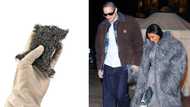 Steel wool and foil: Kim Kardashian's shiny coat resembles household items, says Internet user