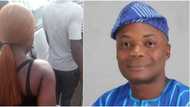 Reactions as man appeals to Sanwo-Olu to introduce mode of dressing for women, shares pic of lady in crop top