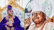 Oluwo of Iwo reacts after soldiers chase traditionalists away from Awujale's funeral