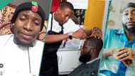 Man promises to give barber over N2 million for challenging Davido and drumming support for Wizkid
