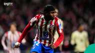Atletico Madrid hails Ademola Lookman as the new hero ahead of key UCL clash vs Club Brugge