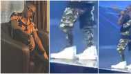 BBNaija's Laycon's footwear to the Headies Award causes reactions on Twitter
