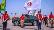 President Buhari attends EFCC detectives passing out parade in Kaduna