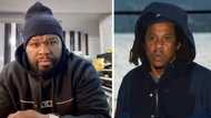 50 Cent claims Jay-Z does not like him and he purposely excluded him from the Super Bowl advert