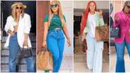 Baddest in the game: Laura Ikeji schools ladies, rocks different stylish jeans