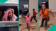 Sweet moment as Naira Marley shares heartwarming video of his kids welcoming him home: "Dad's love"