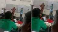 "He never ready to graduate": Year 1 student boldly corrects his lecturer during class, people react