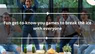 20 fun get-to-know-you games to break the ice with everyone