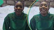 Biola Bayo cries uncontrollably after lady she interviewed takes her life, video stirs reactions