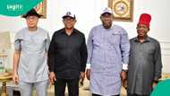 Breaking: Dickson meets Peter Obi amid crisis in NDC ahead of 2027 election, sends out strong message