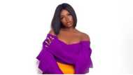 Colour blocking for dark-skinned ladies: BBNaija star Diane stuns in beautiful outfit