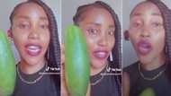 "Yahoo boys should avoid her": Lady with clean accent teaches Nigerians how to pronounce cucumber