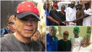 Nigerians react as more photos of Bobrisky at father's birthday surface