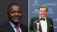 Dangote's position as Africa's richest man under threat as South African billionaire Johann Rupert closes in
