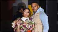 Nicki Minaj gives fans a first glimpse at her baby as she celebrates wedding anniversary
