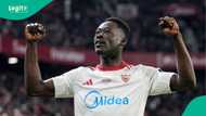 Sevilla lauds Super Eagles striker Akor Adams after scoring 3 goals in one week
