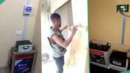 Electricity: Nigerian man installs higher solar-powered inverter in his house, reduces 'NEPA' bill