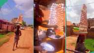 "She broke the laws of physics": Egg hawker trends over how she arranged eggs like storey building