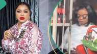 "See his or her lashes": Confusion rocks netizens as video shows Bobrisky's lookalike