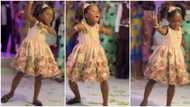 "Born to be a star": 8-year-old girl in flower gown dances with swag in public, crowd cheers in viral video