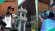 Peller goes wild during visit to billionaire Razaq Okoya's mansion, shares clip: "Young, getting it"