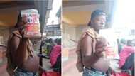2023 presidency: Man showcases Atiku-branded food at PDP campaign rally in Lagos