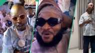 "Tell dem I'm back": Video of Naira Marley attending an event in Lagos with Sam Larry goes viral