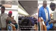 Lady sews clothes with machine inside an aeroplane: 3 Funny flight videos that went viral online