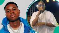 Peller's dramatic display as Segun Johnson performs 'Olodo Uprising' song at event draws reactions