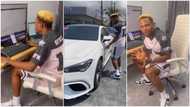 Young man working from home makes N112.3m in 1 day, goes out to get new Benz, video creates buzz