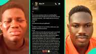 Man displays brutal rejection message he received from lady he asked out, Nigerians console him