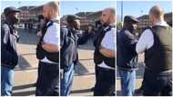 Nigerian street pastor arrested for public disturbance in London, tries to preach to police officer (video)