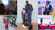 From slum to the world: 5 cute photos of 10-year-old chess champion with cerebral palsy as he flies in plane