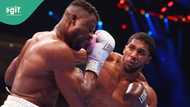 BREAKING: Anthony Joshua KOs Francis Ngannou in round 2 to win mega-fight, video emerges