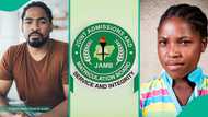 UTME 2026: Man displays JAMB result of his younger sister who wants new phone, people advise him