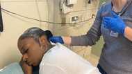 Massive reactions as woman is hospitalised after she used strong glue on her hair instead of gel