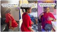 "Driver side don master him": Funny lady acts like her husband, shows their beautiful house interior